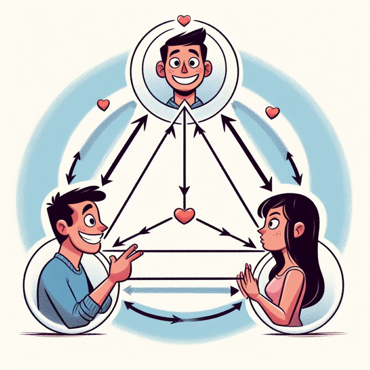 Triangulation technique in relationships
