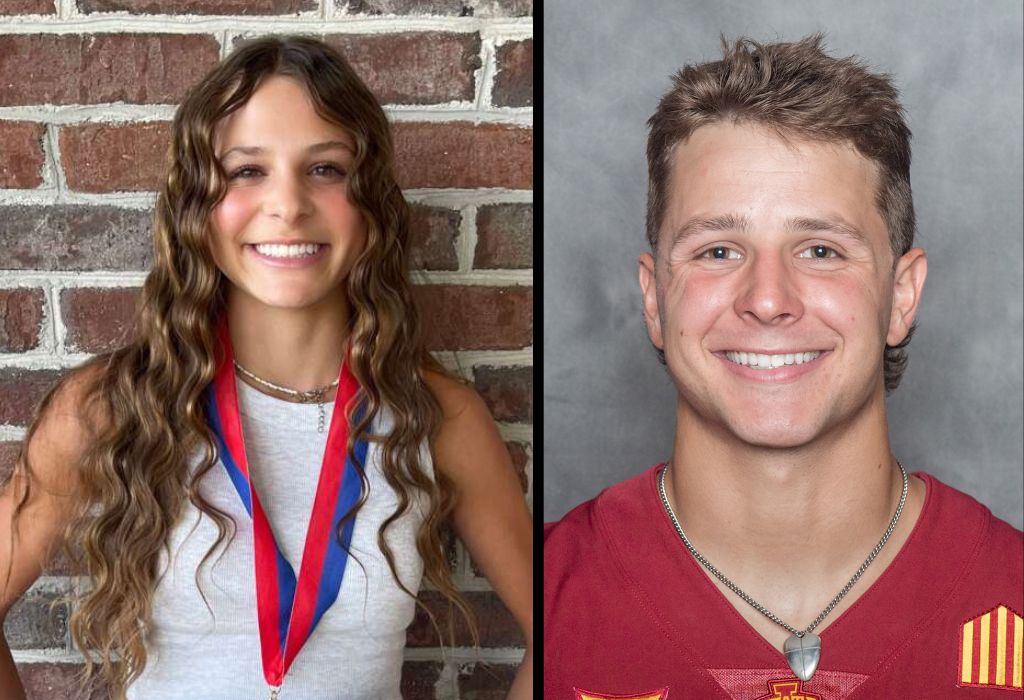 Anna Frey and Brock Purdy looking like they are related