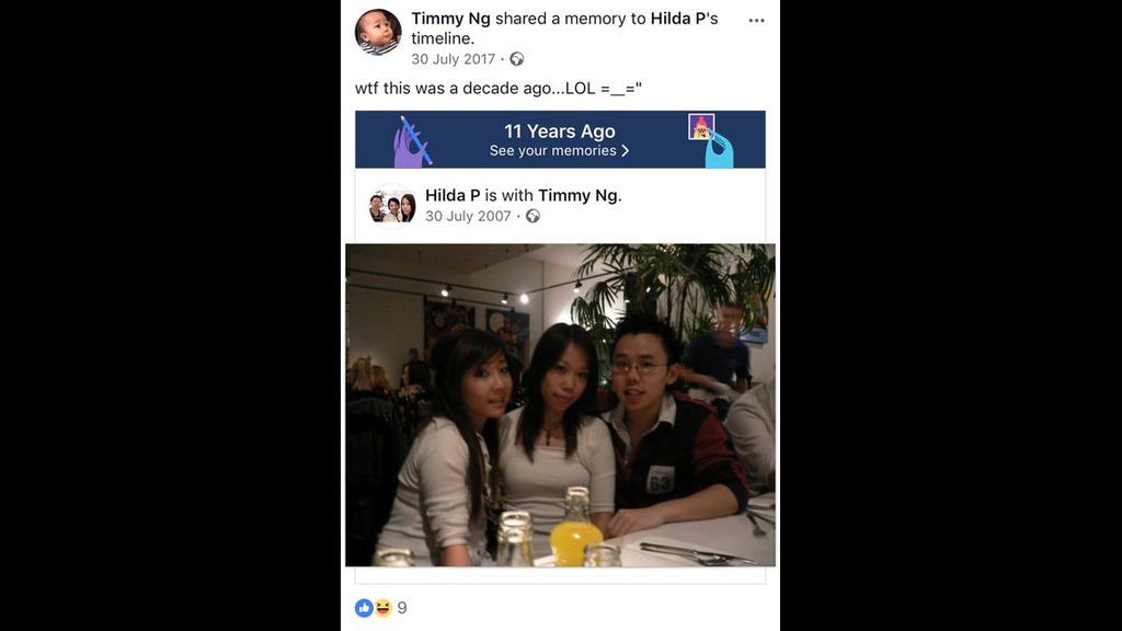 bubzbeauty Tim cheating with girls at a restaurant with his hand around them.