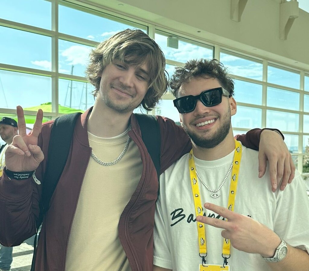 Adin Ross with xQc.